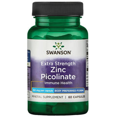 Zink Pikolinat Extra Strength 50 mg framsida