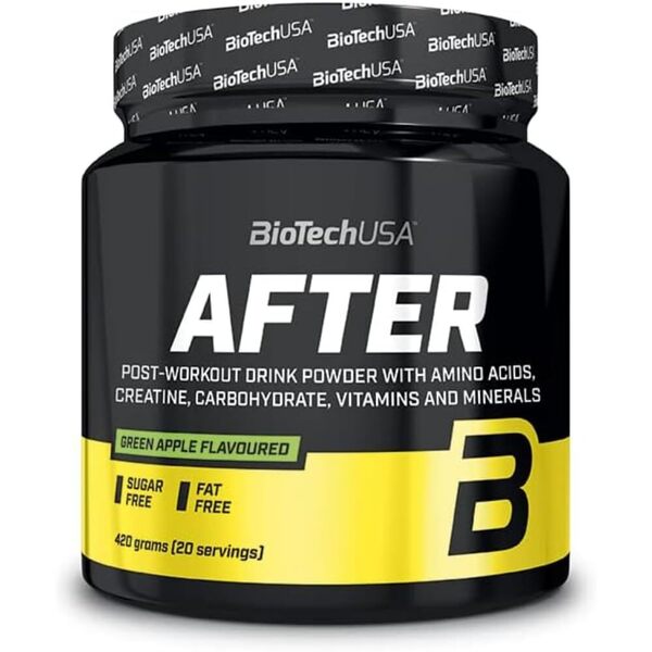 BioTechUSA After 420g baksida näringsinformation