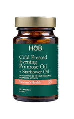 Holland & Barrett Evening Primrose Oil + Starflower Oil baksida