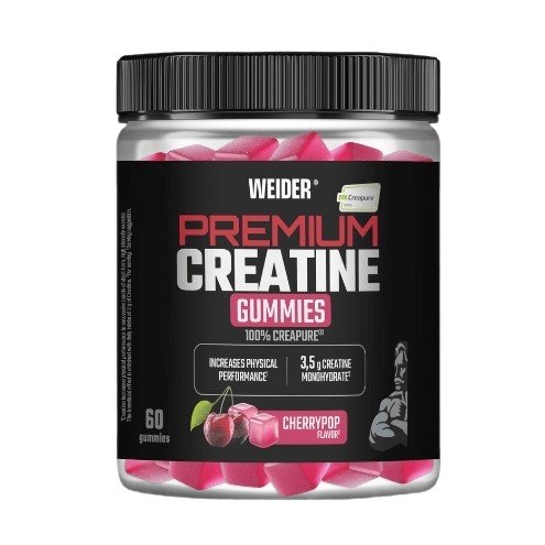 Weider - Premium Creatine Gummies (Cherrypop - 60 Gummies)