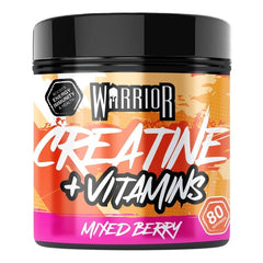 Warrior - Kreatin + Vitaminer, Blandet Bær - 360g