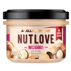 Allnutrition - Nutlove Smooth Cream, Macadamia - 200g (KORT DATUM 2026-09-17)