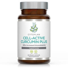 Cell-Active Curcumin Plus baksida näringsfakta
