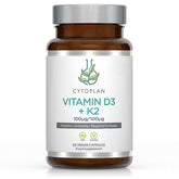 Cytoplan - Vitamin D3 + K2 - 60 Vcaps