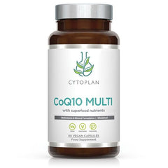 CoQ10 Multi – Komplett multivitamin baksida näringsfakta