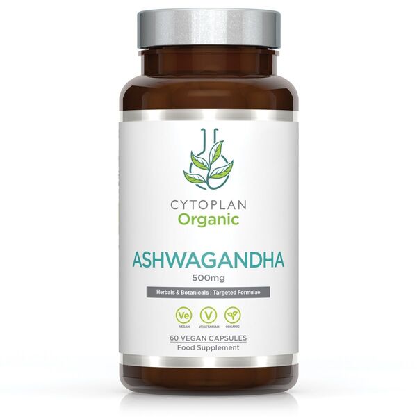 Ashwagandha – 60 vegetabiliska kapslar baksida