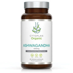 Ashwagandha – 60 vegetabiliska kapslar baksida