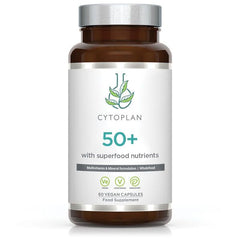 Cytoplan 50+ Multivitamin baksida näringsfakta
