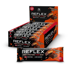 High Protein Twin Bar baksida näringsfakta