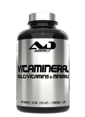 Vicamineral Komplett Multivitamin baksida näringsfakta