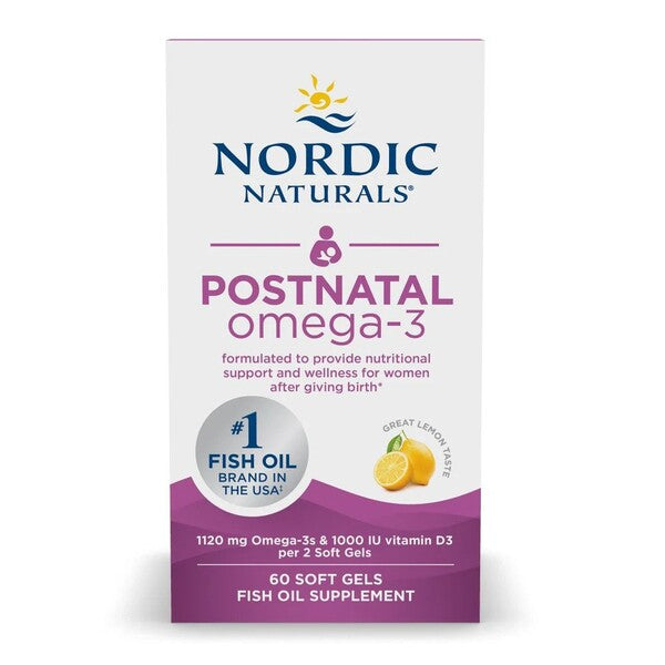Postnatal Omega-3 – DHA & EPA för återhämtning framsida