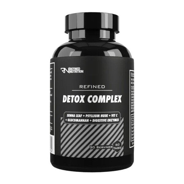 Refined Nutrition Detox Complex baksida med näringsinformation