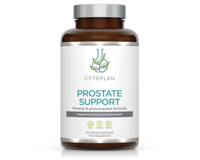 Prostate Support – 90 växtbaserade kapslar framsida