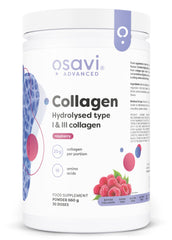 Osavi Collagen Hydrolysed Type I & III ingredienser