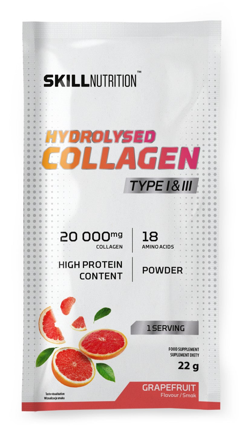 Hydrolyzed Collagen Type I & III Grapefruit framsida