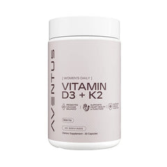 Aventus Supplements - Vitamin D3 + K2 - 30 Caps