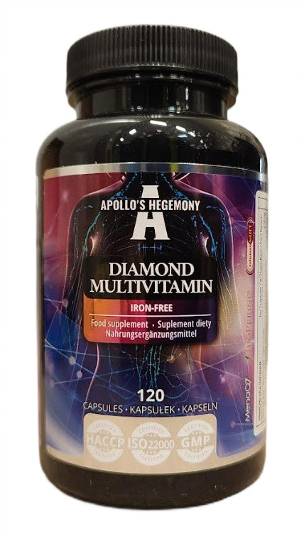 Apollo's Hegemony Diamond Multivitamin Iron-Free framsida