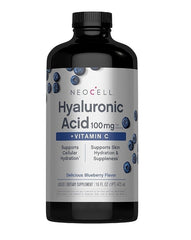 Hyaluronsyra + Vitamin C – Blåbär näringsfakta baksida