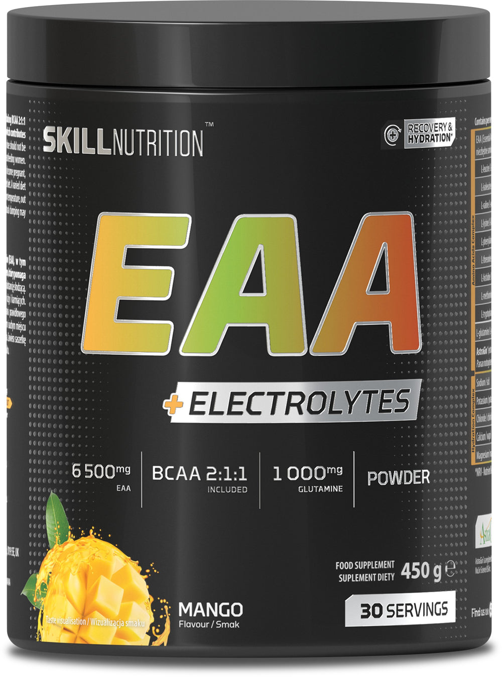 Skill Nutrition EAA + Electrolytes framsida