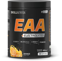Skill Nutrition EAA + Electrolytes baksida näringsfakta