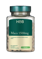Holland & Barrett (H&B) - Maca, 1500mg - 90 Caps (Ean 5059604679704)