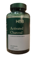 Holland & Barrett Activated Charcoal baksida näringsfakta