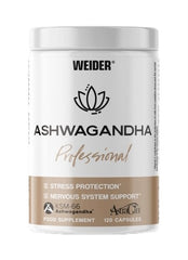 Weider Ashwagandha Professional baksida