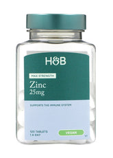 Holland & Barrett - Maksimi Voima Sinkki - 120 Tablettia