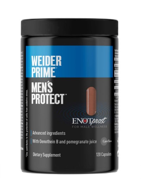 Weider Men's Protect baksida näringsfakta