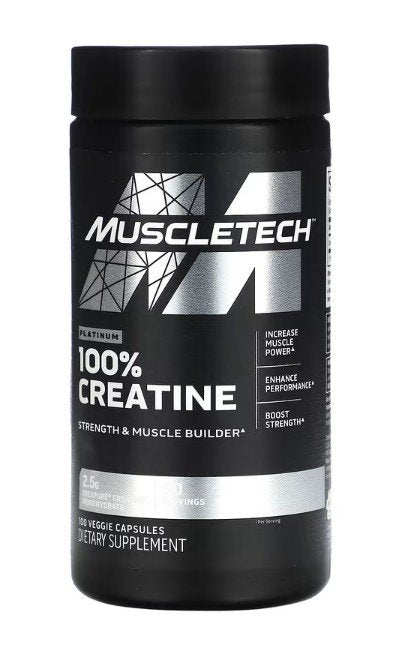 Muscletech - Platinum 100% Creatine - 100 Vcaps