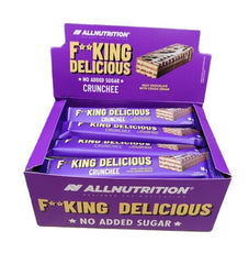 Delicious Crunchee Mjölkchoklad & Kakao framsida