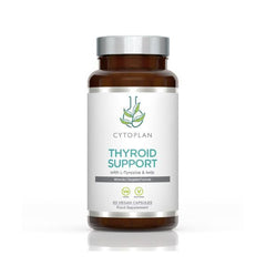 Thyroid Support – Sköldkörtelhälsa baksida näringsfakta