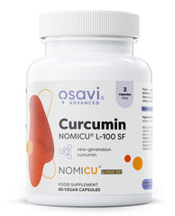 Osavi Curcumin Nomicu L-100 Sf ingredienser etikett