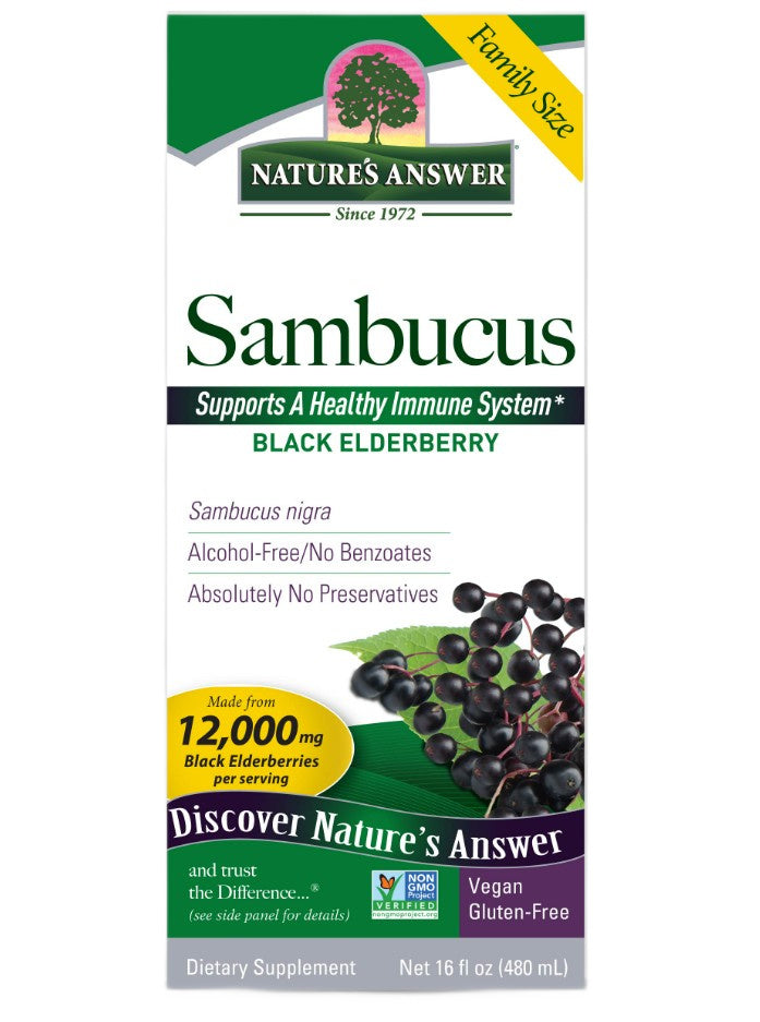Nature's Answer - Sambucus - 480 ml.