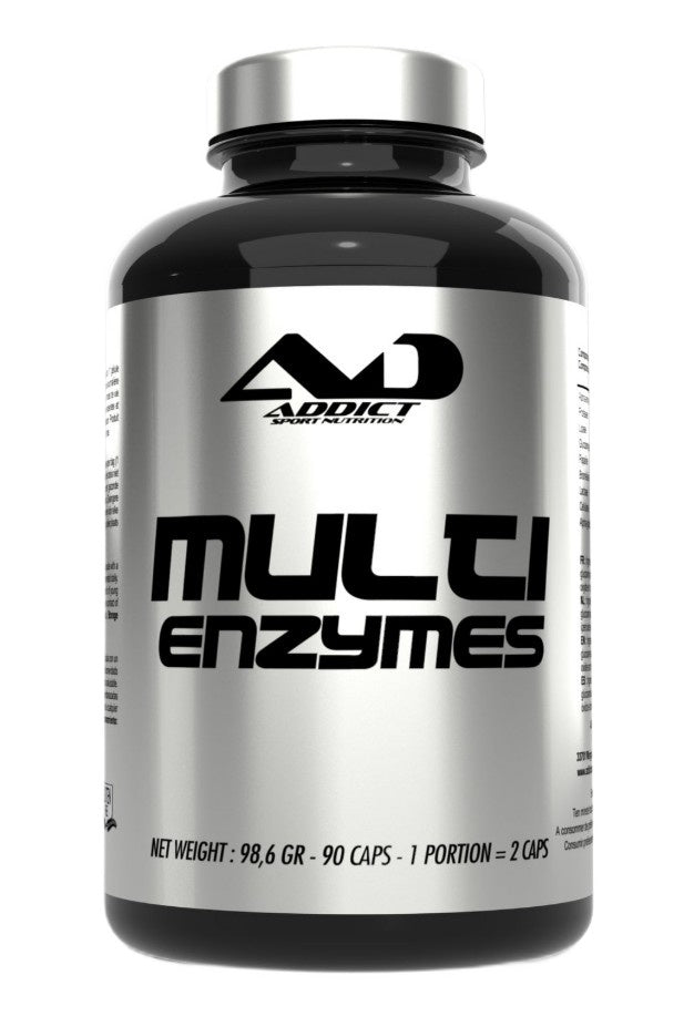 Addict Sport Nutrition Multi Enzymes 90 kapslar framsida