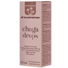 Allnutrition - Chaga Mushroom Drops - 30ml