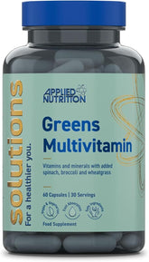 Solutions Greens Multivitamin – 60 kapslar framsida