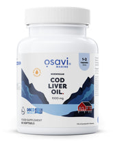 Osavi Norwegian Cod Liver Oil Citron framsida