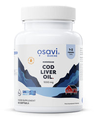 Osavi Norwegian Cod Liver Oil Citron framsida