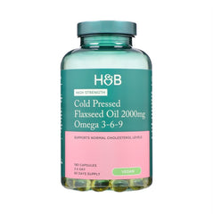 Holland & Barrett - Koldpresset Hørfrøolie Omega 3-6-9