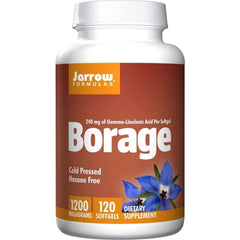 Jarrow Formulas Borage GLA baksida näringsfakta