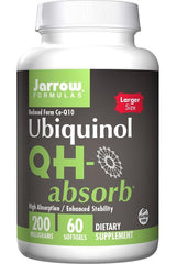 Jarrow Formulas - Ubiquinol QH-absorb - Nutri.se