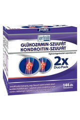 JutaVit Glucosamine Chondroitin MSM tablets Duo Pack for joint health support in a 144-count box.