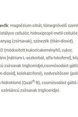 Ingredients list for JutaVit Organic Magnesium + B6 + D3 supplement, highlighting magnesium citrate and vitamin D.