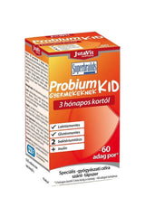 JutaVit Probium Kid powder for children, 60 servings, gluten-free and lactose-free probiotic supplement.