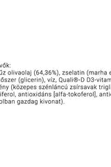 Ingredients list for JutaVit Vitamin D3 3000 IU in olive oil, including gelatin and antioxidants.