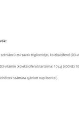 JutaVit Vitamin D3 Drops ingredients and nutritional information for babies and kids.