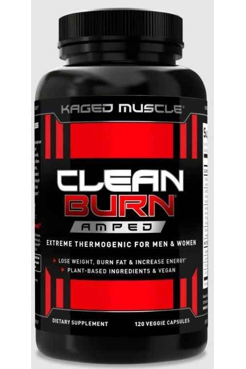 Kaged Muscle - Clean Burn Amped - 120 vcaps