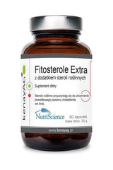Kenay - Phytosterols Extra supplement bottle containing 60 capsules for cholesterol support and healthy living.