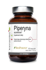 Kenay Piperine Bioperine black pepper extract supplement bottle for enhanced nutrient absorption.